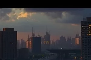 剧集深巷面包房封面，清晨面包房玻璃柜里的手作面包